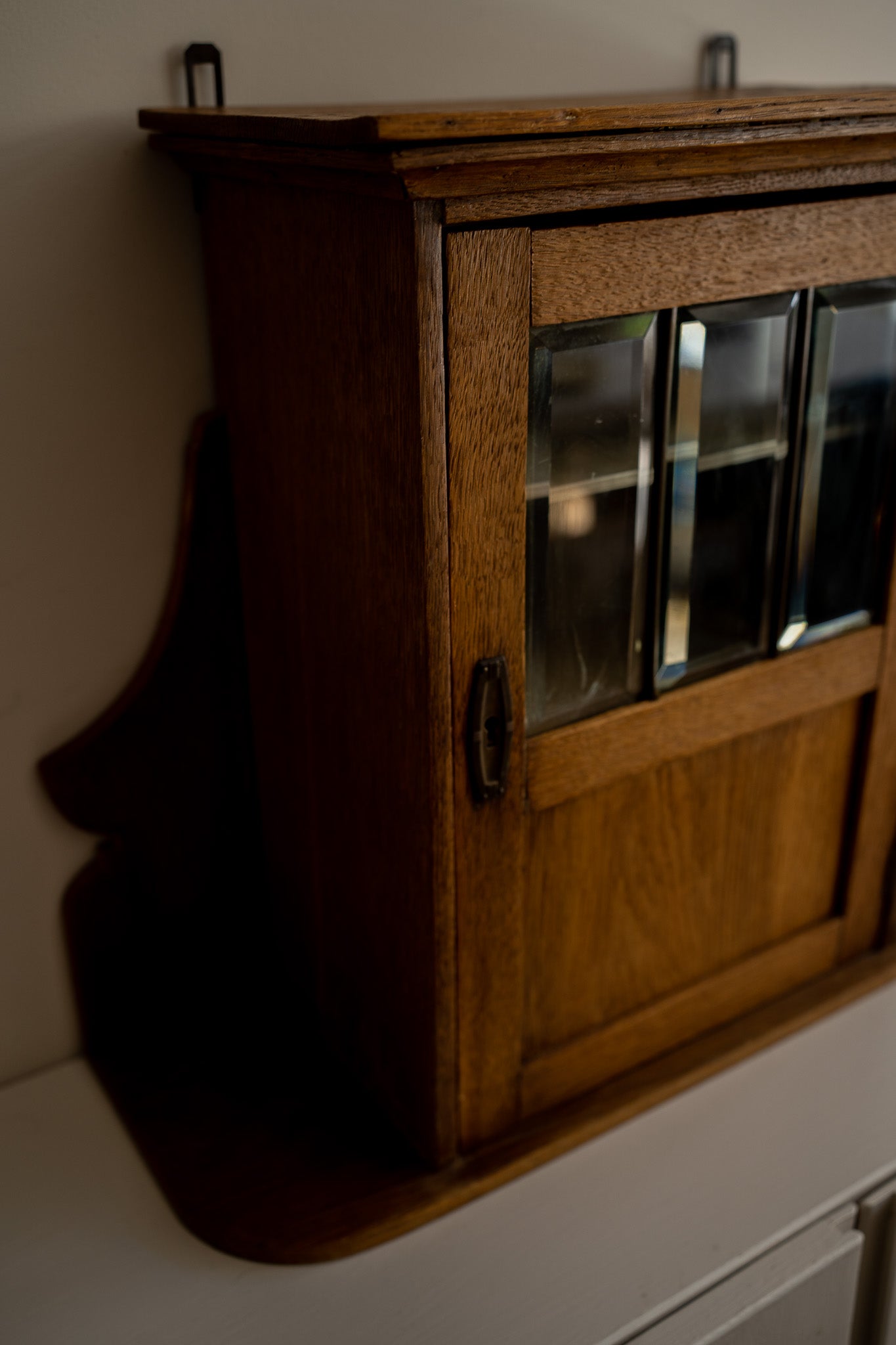 Vintage woorden cabinet