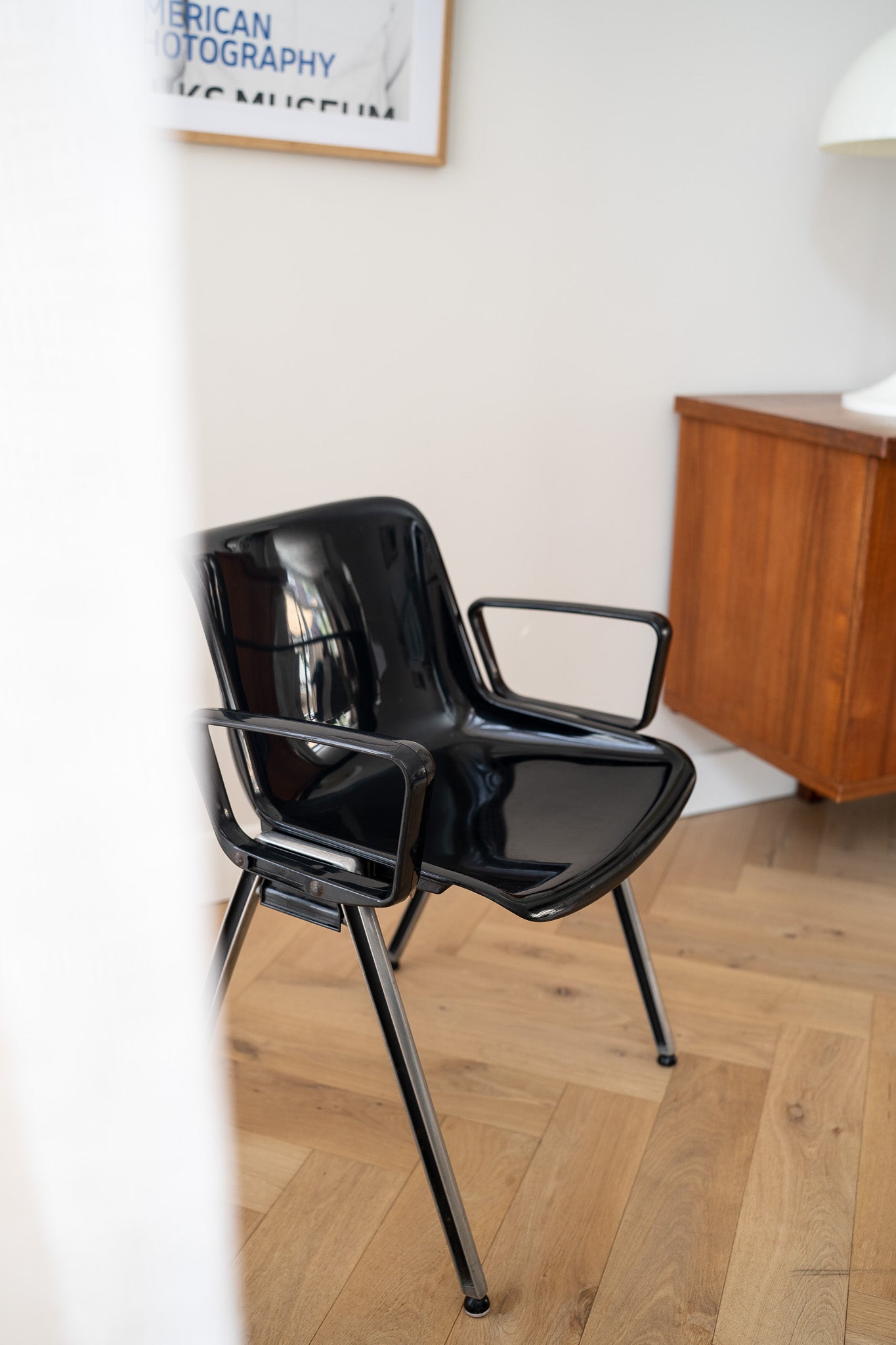 Set of 2 Modes by Osvaldo Borsani for Tecno chairs