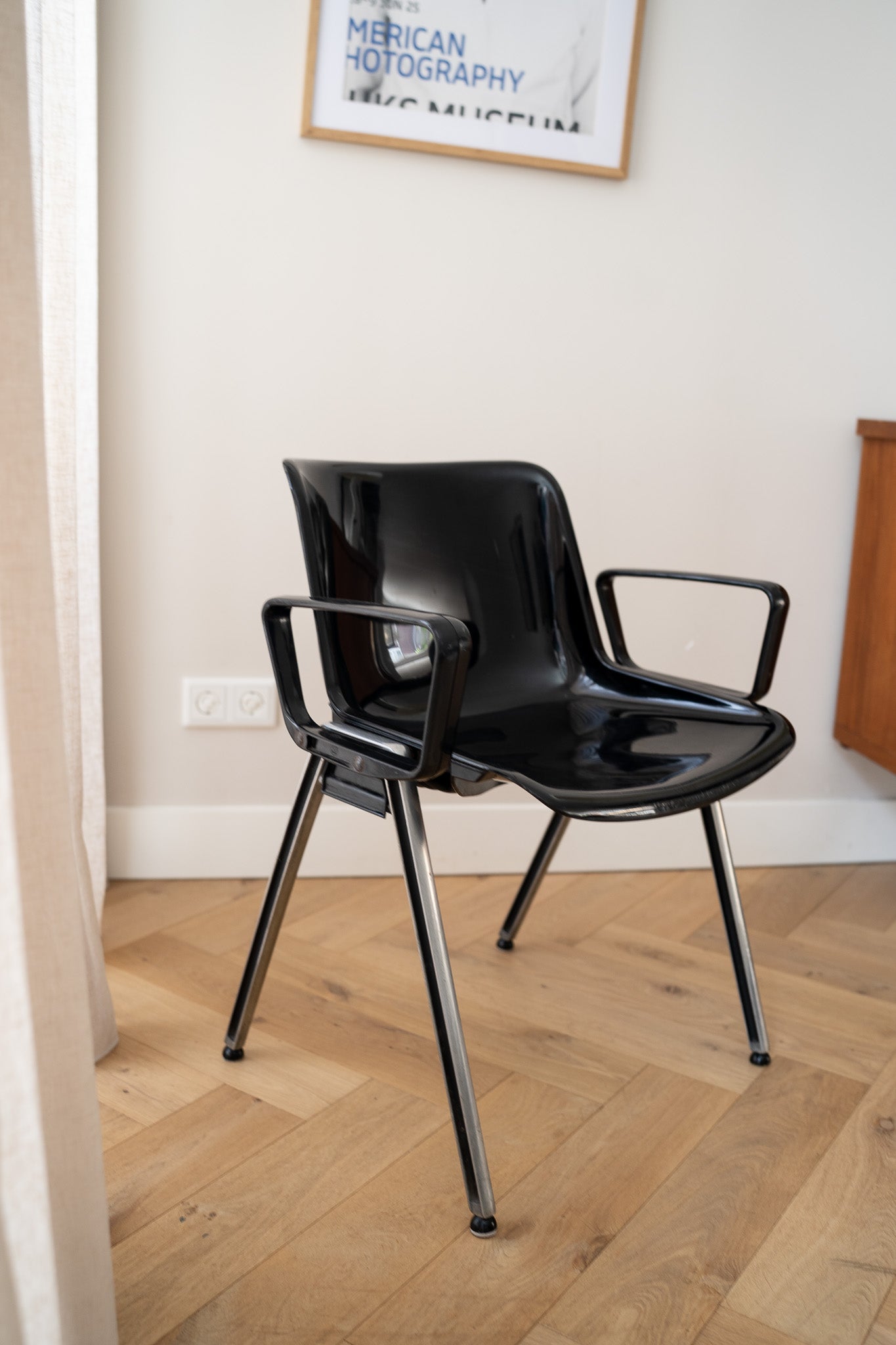 Set of 2 Modes by Osvaldo Borsani for Tecno chairs