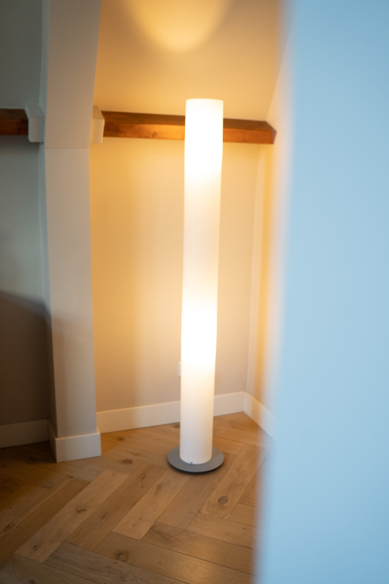 Retro hoge vloerlamp