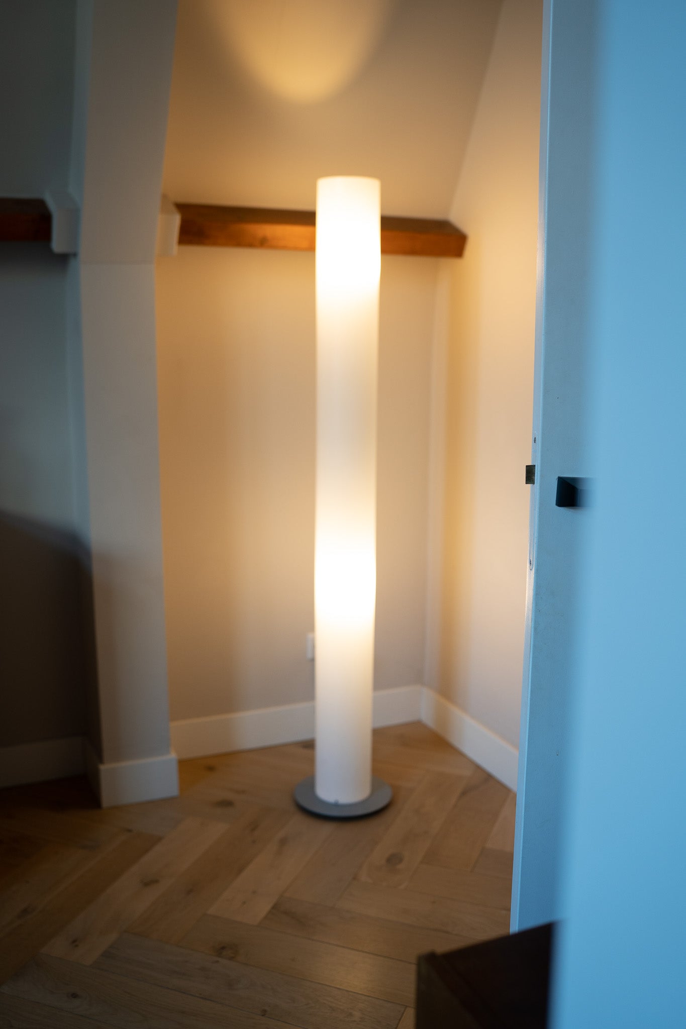 Retro hoge vloerlamp