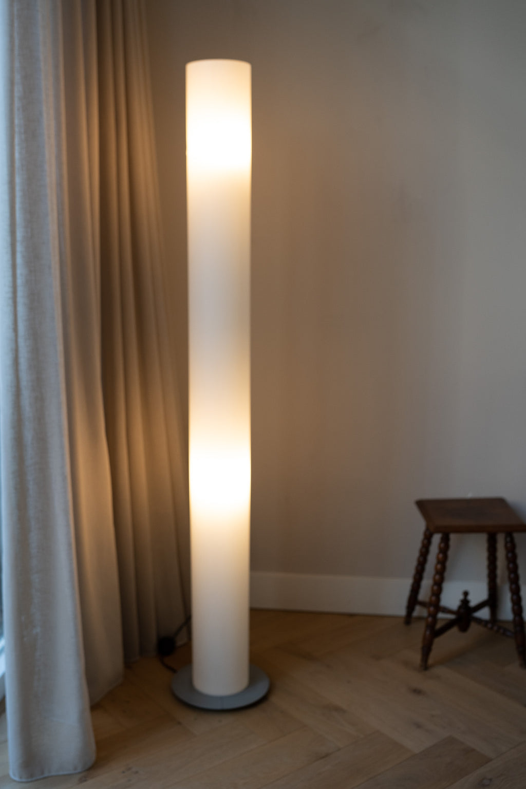 Retro hoge vloerlamp