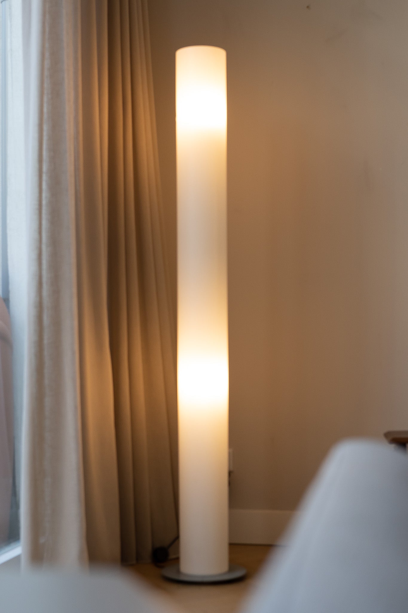 Retro hoge vloerlamp