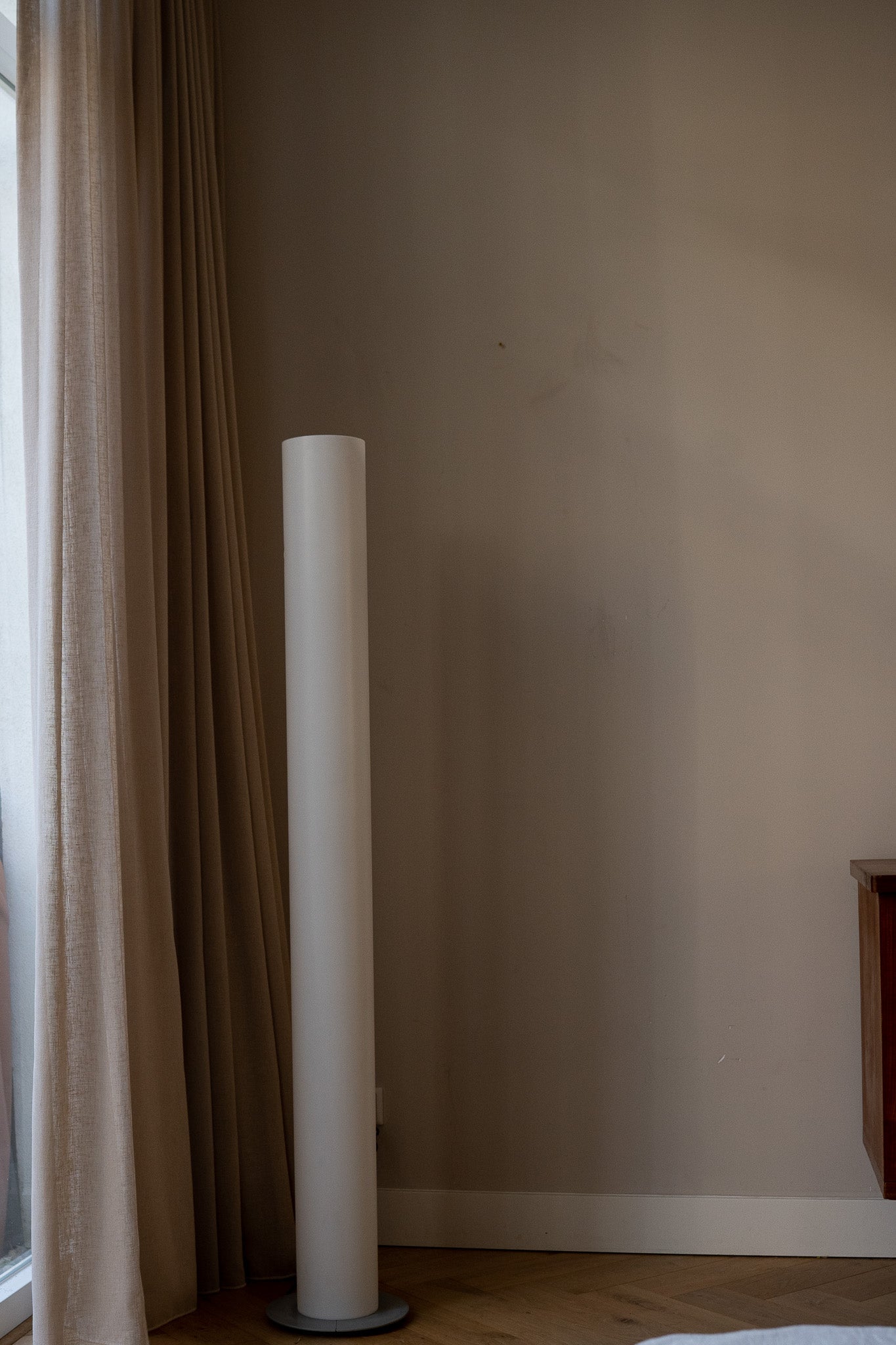 Retro hoge vloerlamp