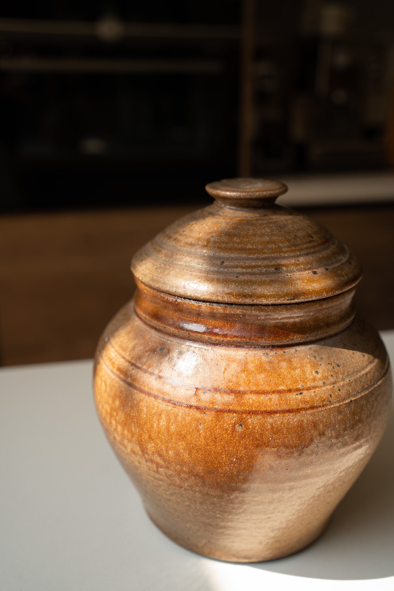 Stoneware pot