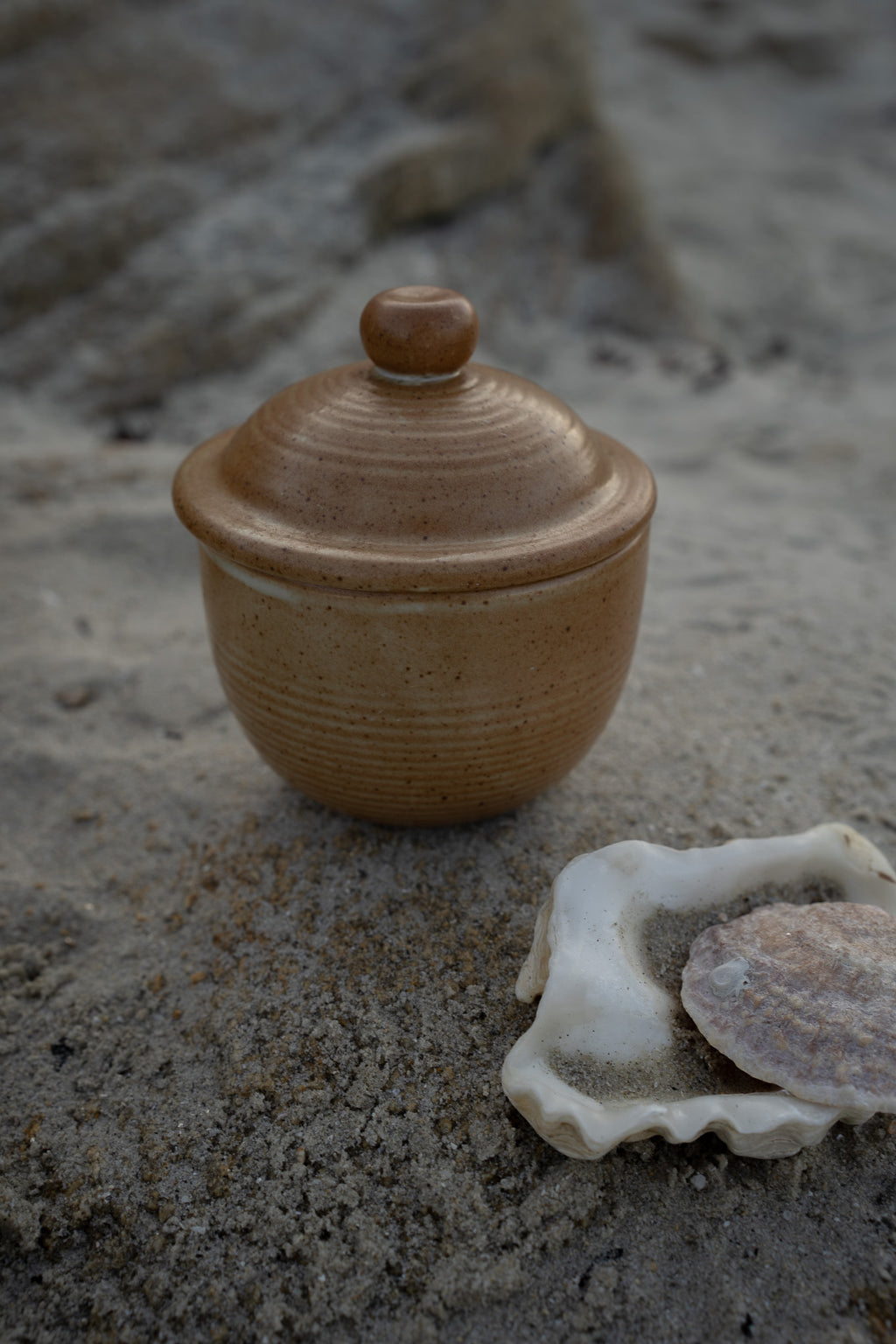 Stoneware suikerpot