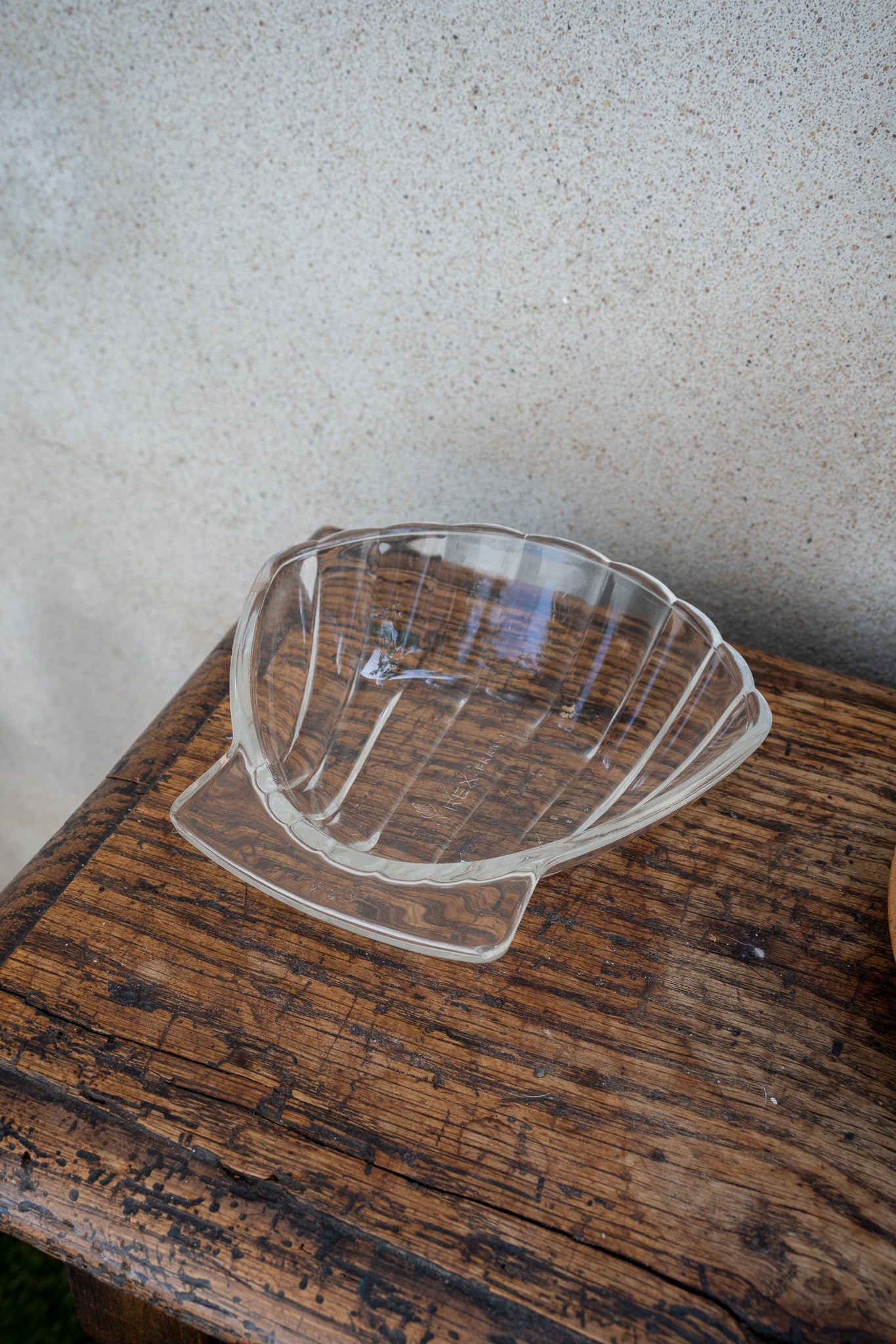 6 PYREX Schelp schaaltjes