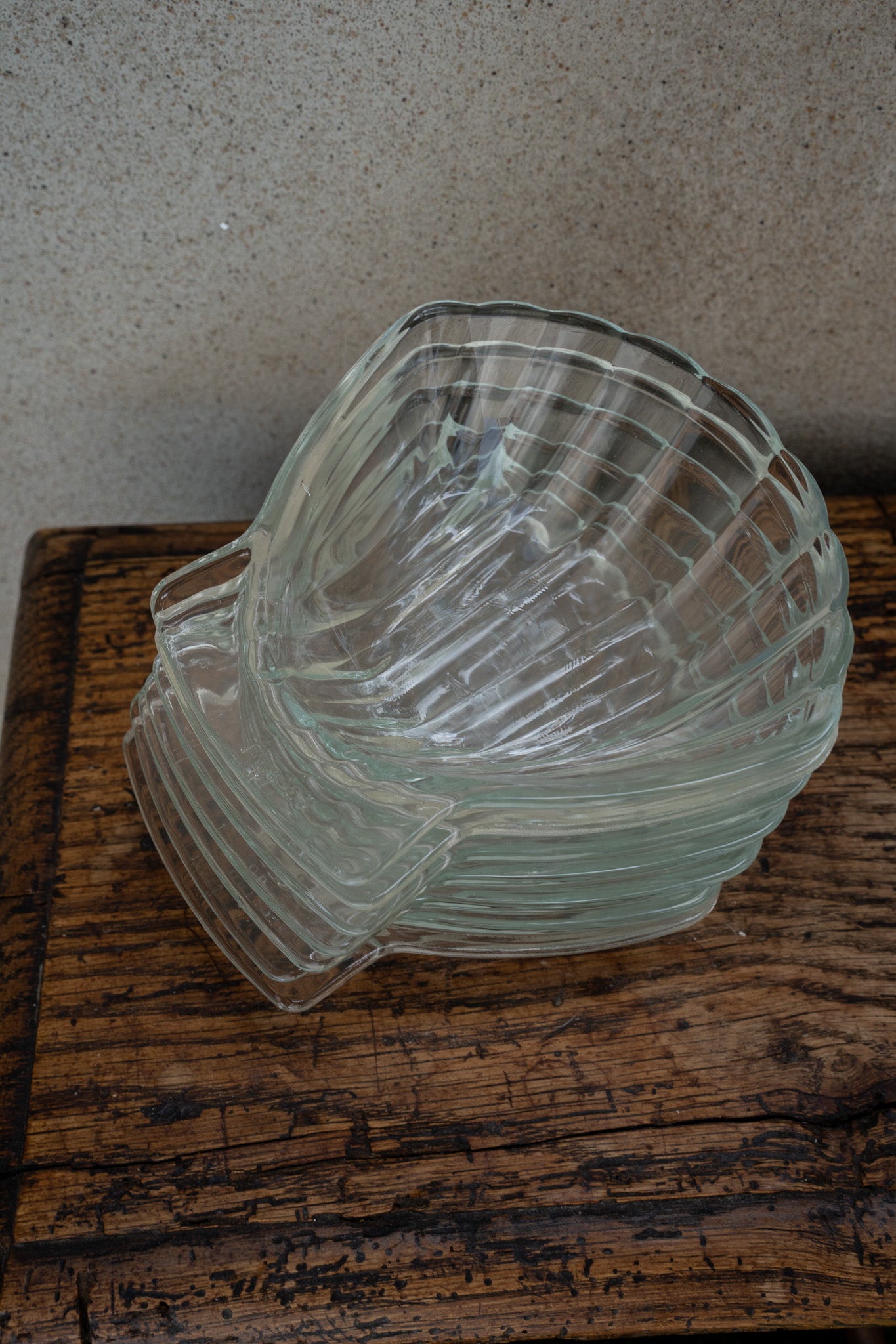 6 PYREX Schelp schaaltjes