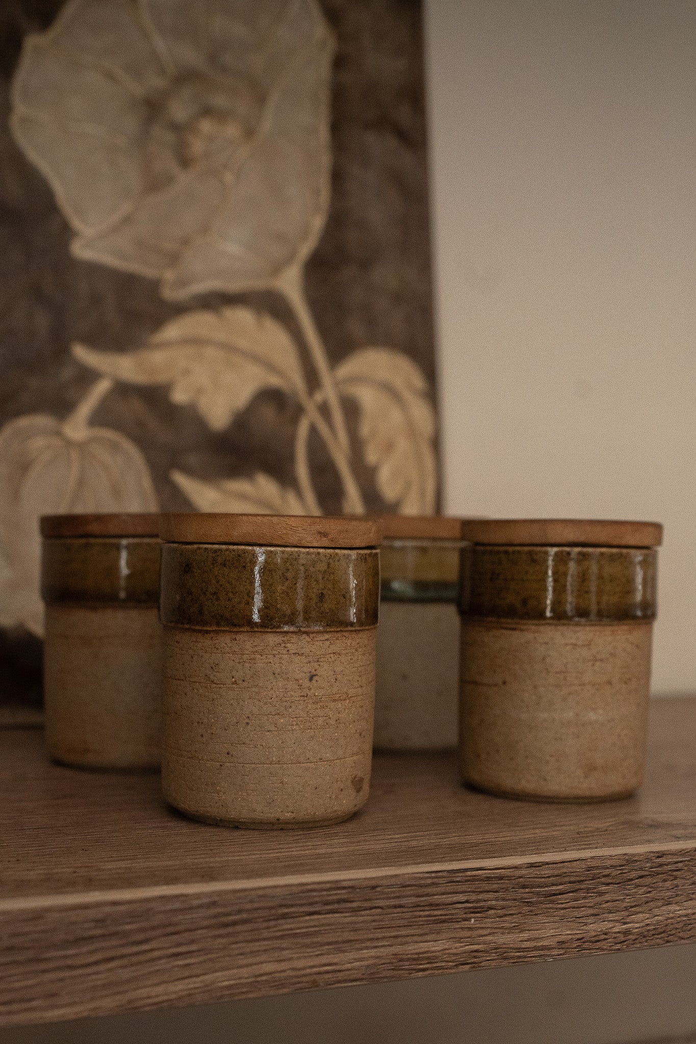 4 mini voorraadpotjes