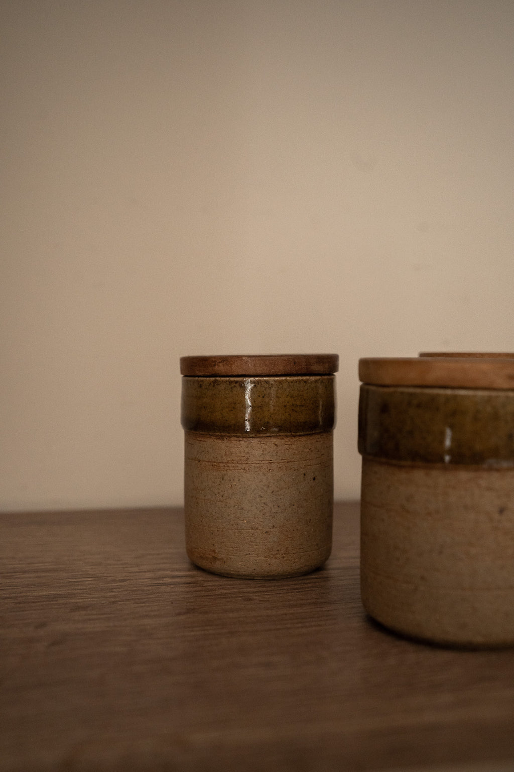 4 mini voorraadpotjes