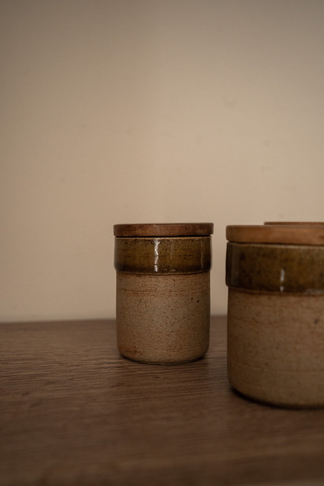 4 mini voorraadpotjes