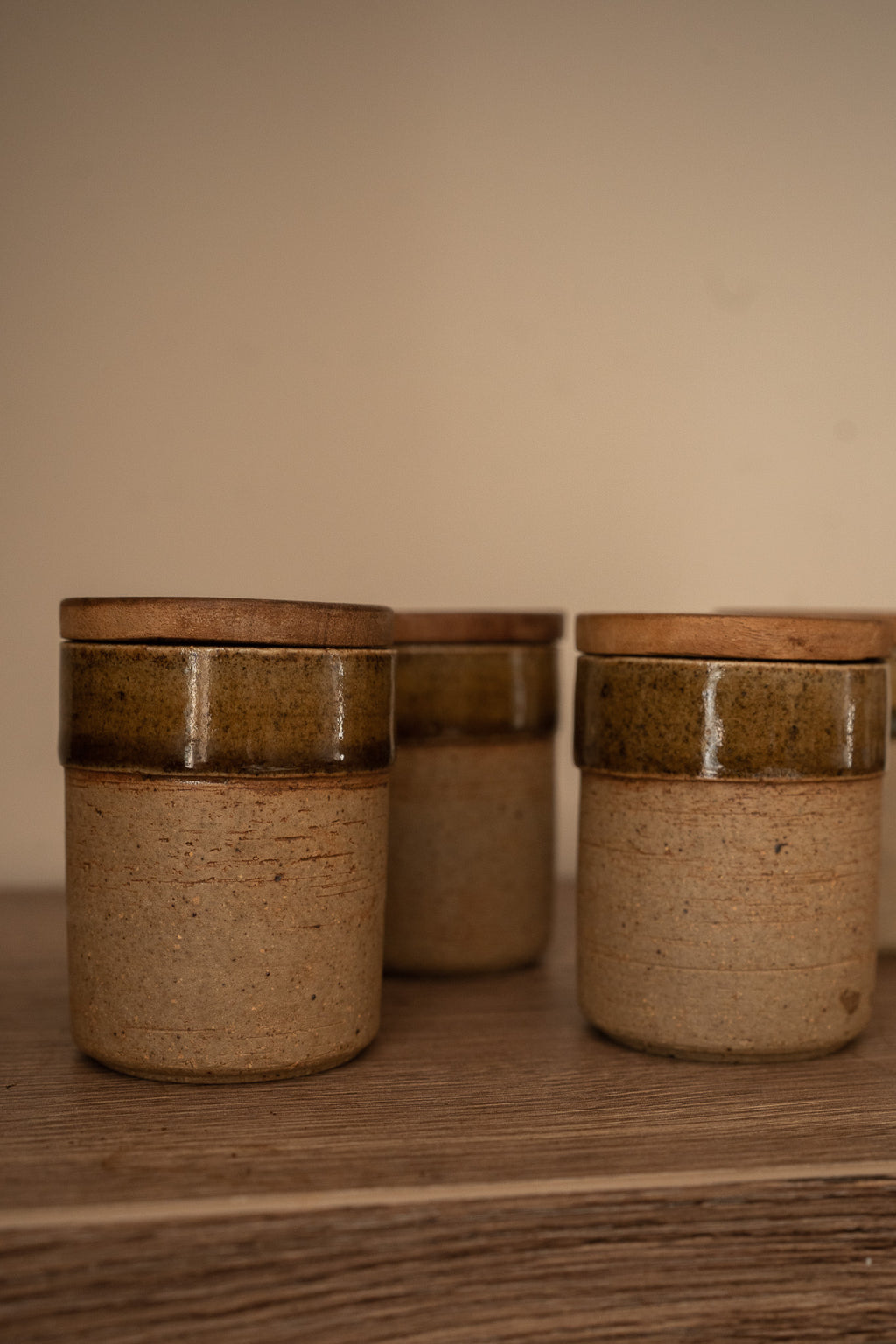 4 mini voorraadpotjes