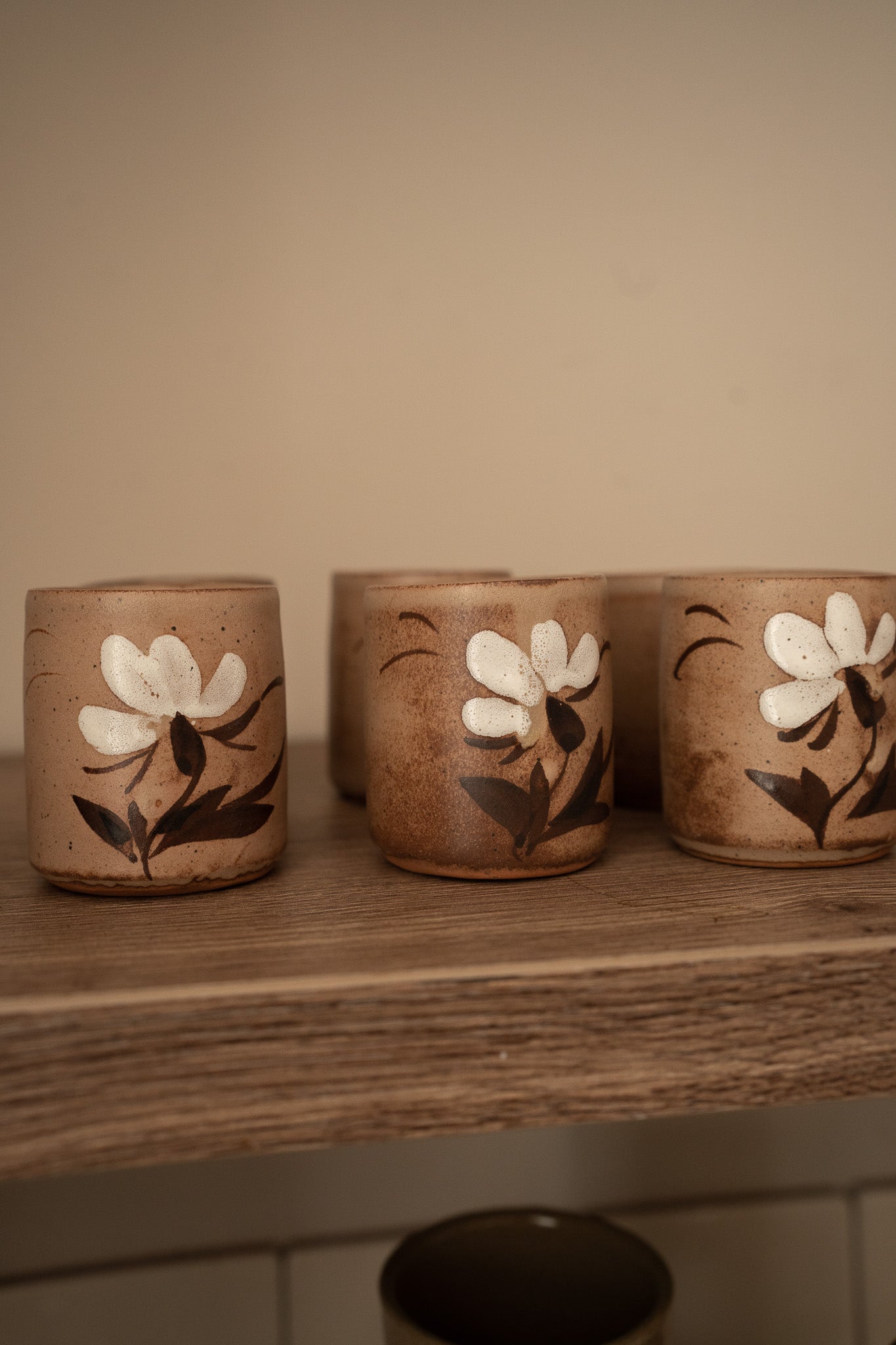 6 espressokopjes flower
