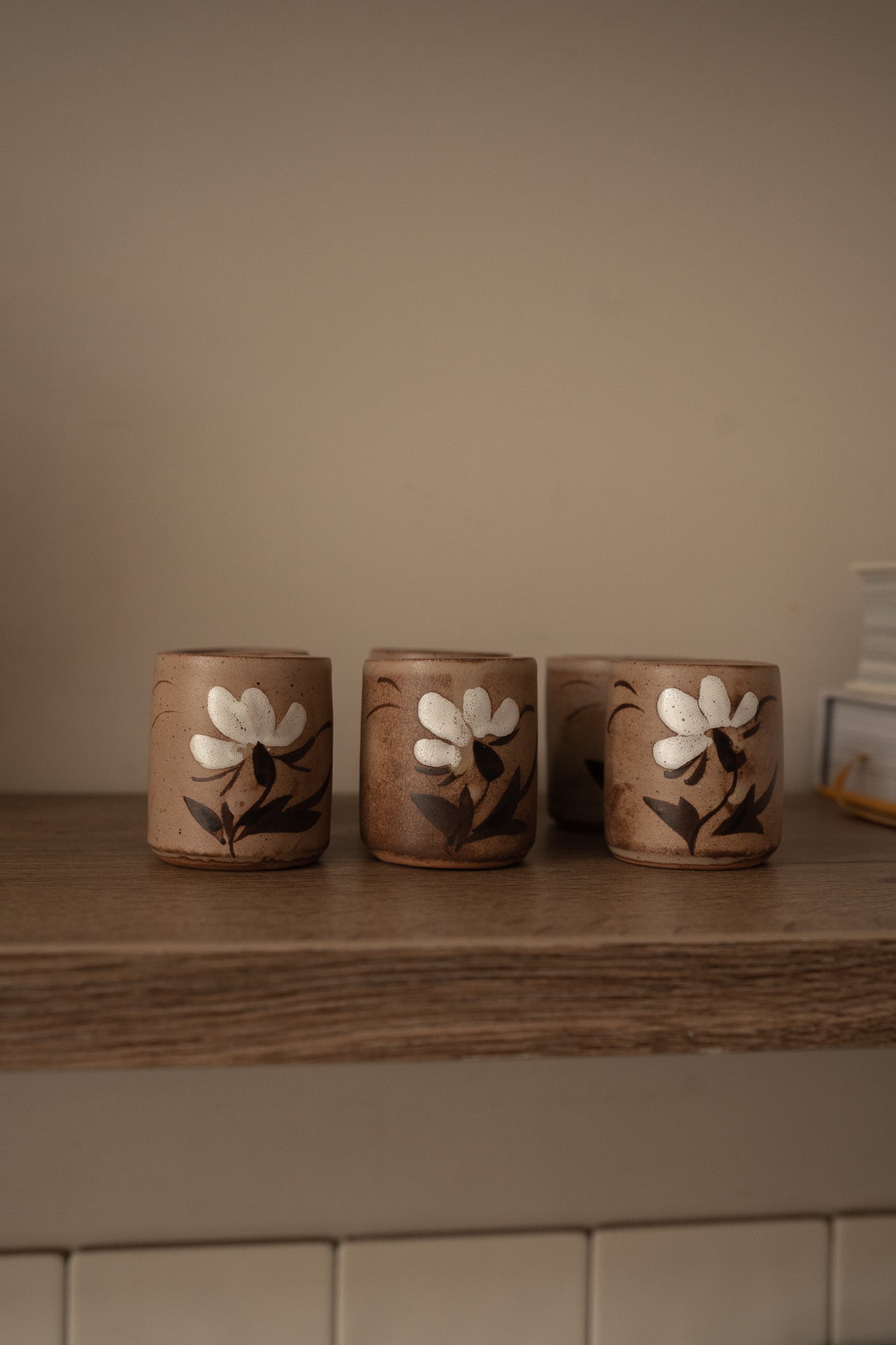 6 espressokopjes flower