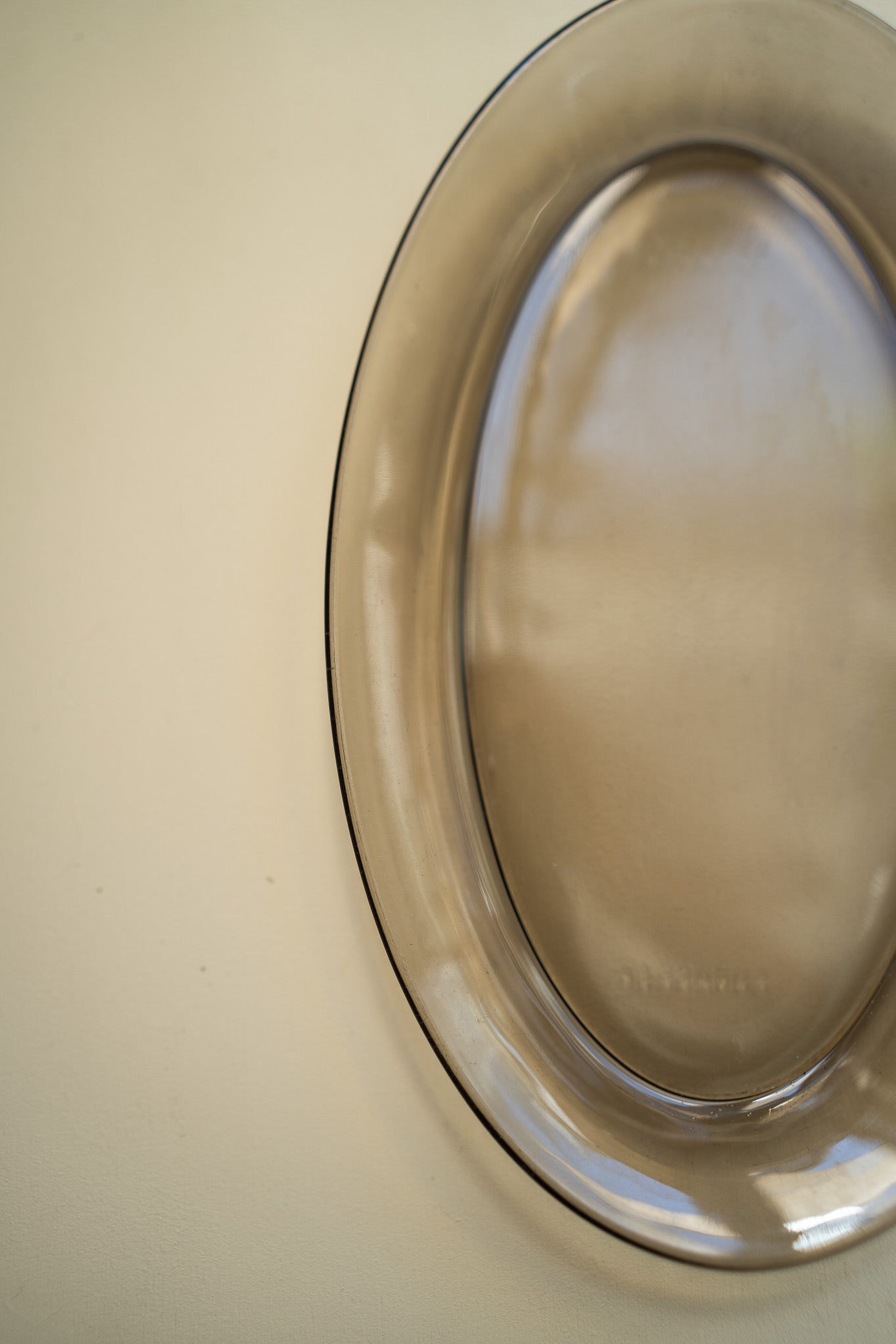 Arcoroc ovale bord rookglas