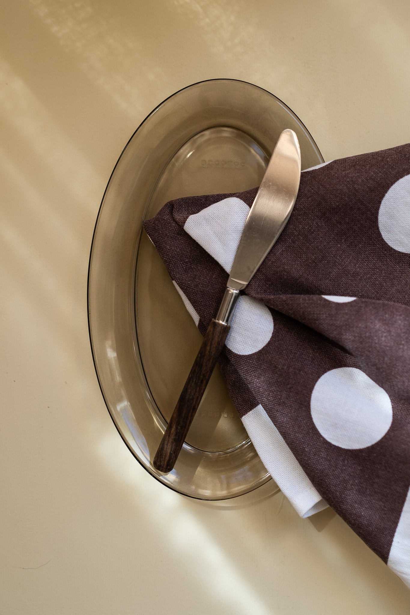 Arcoroc ovale bord rookglas