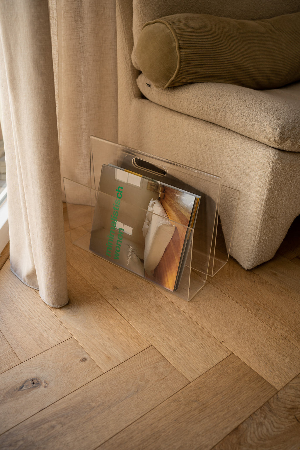 Tijdschrifthouder plexiglas
