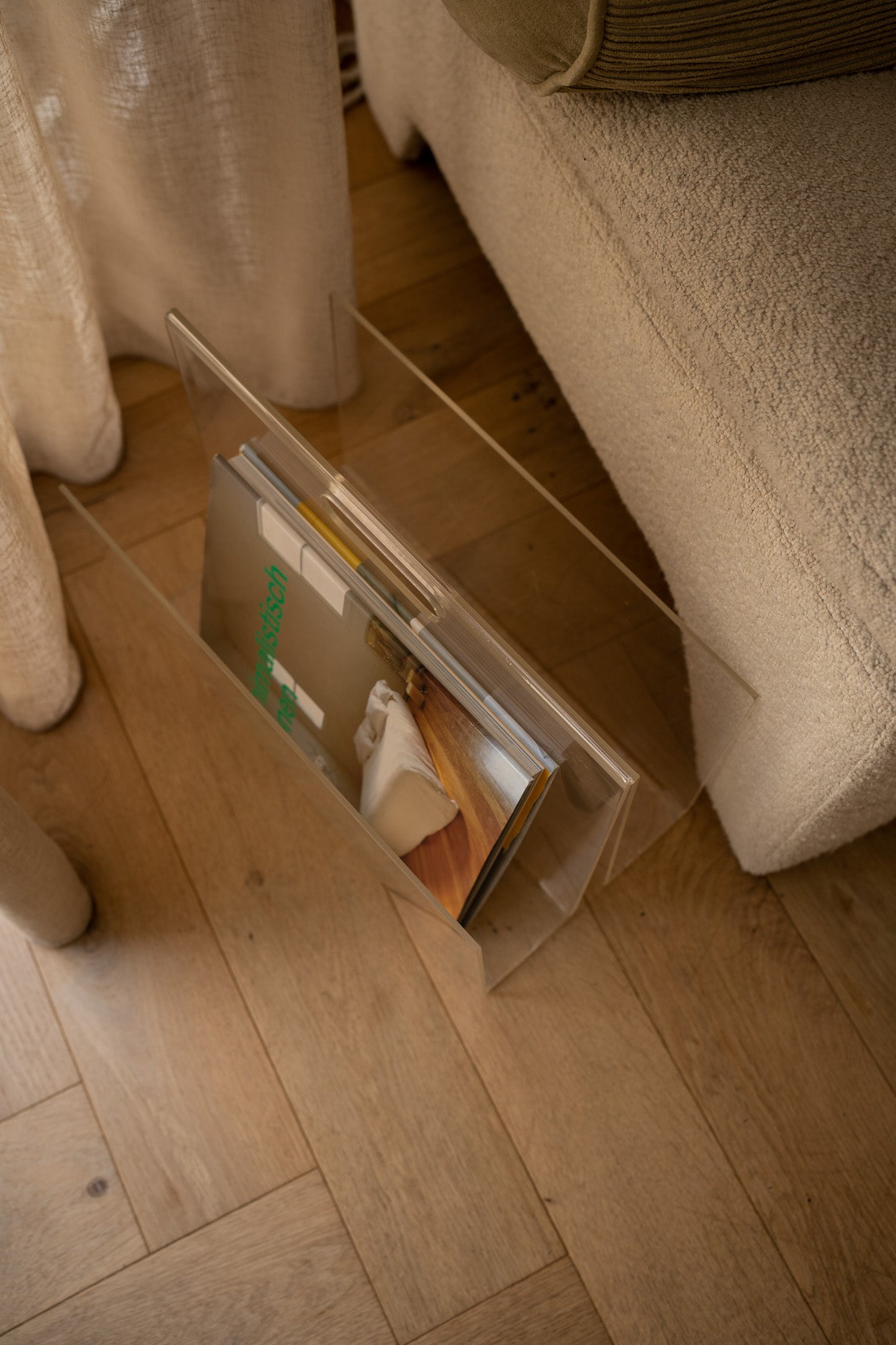 Tijdschrifthouder plexiglas