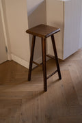Massief houten kruk