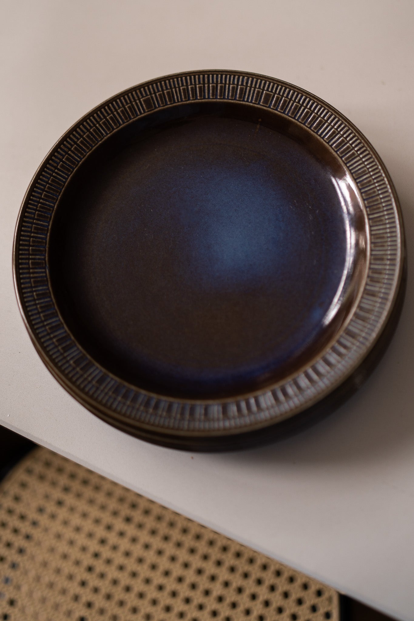 Set van 6 “Kosmos” Mattallrikar – Berit Ternell borden