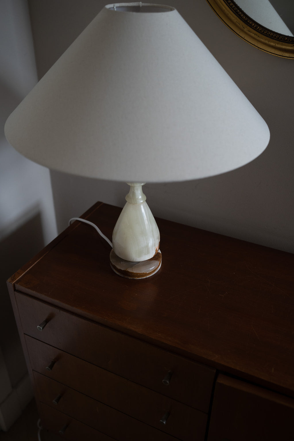 Onyx marmeren tafellamp