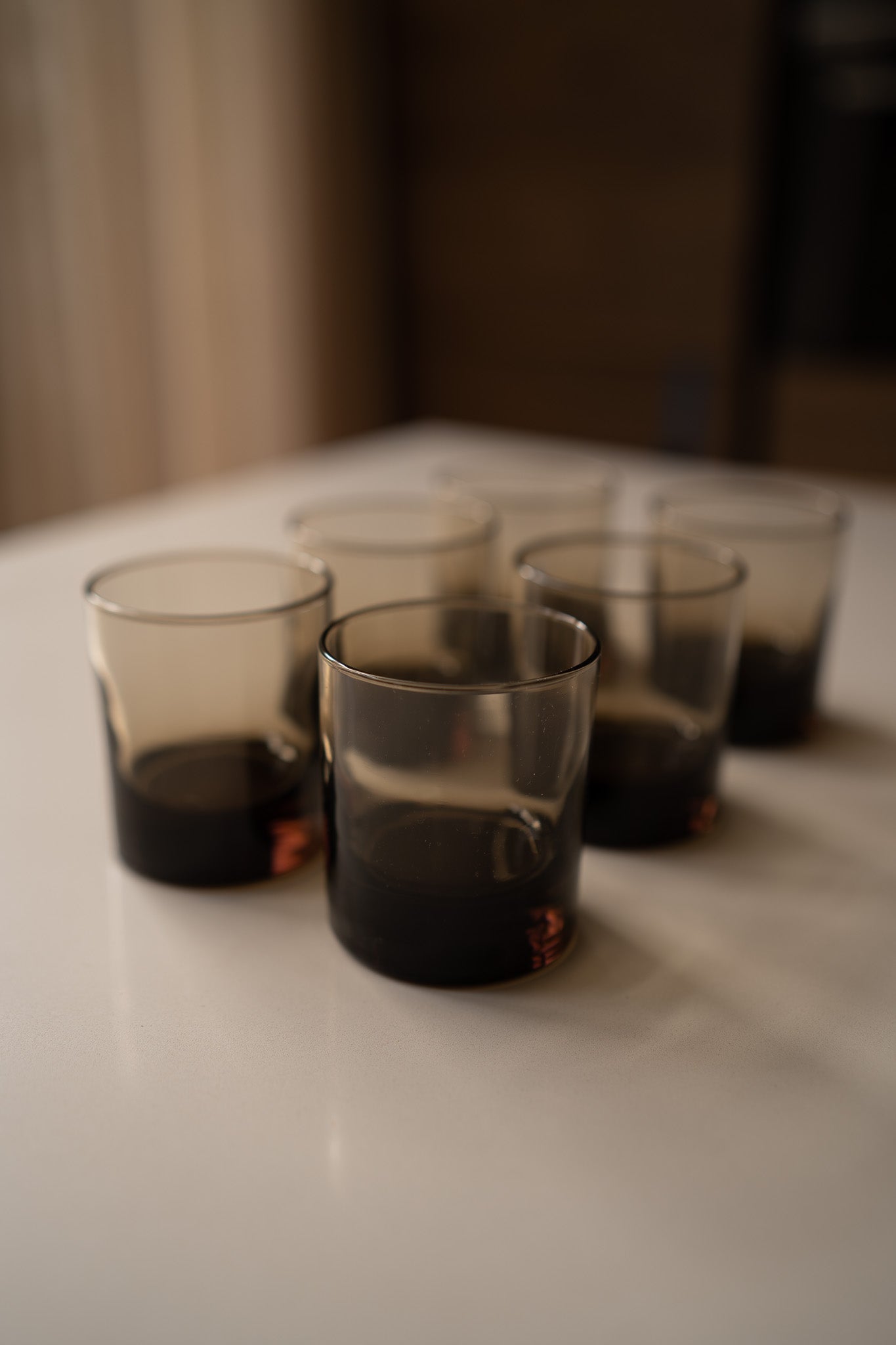 6 luminarc rookglazen whiskyglazen