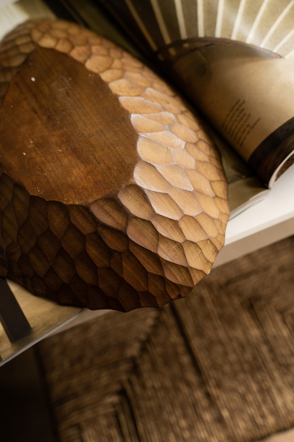 Houten schaal