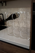 Plexiglazen wijnrek