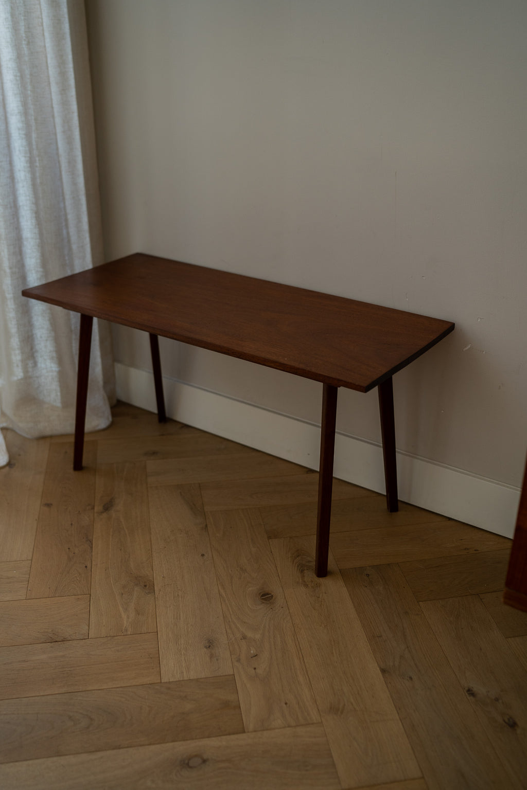 Houten salontafel