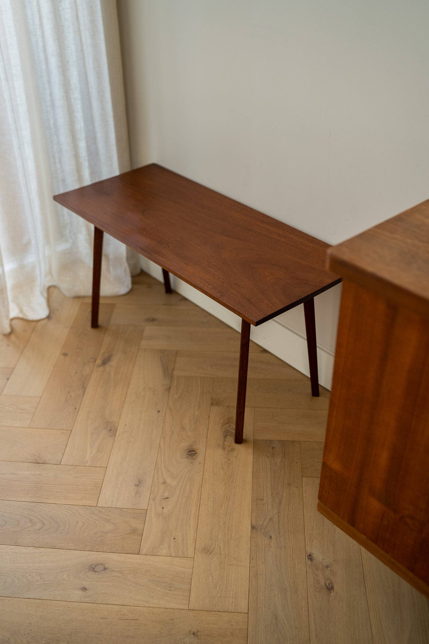 Houten salontafel