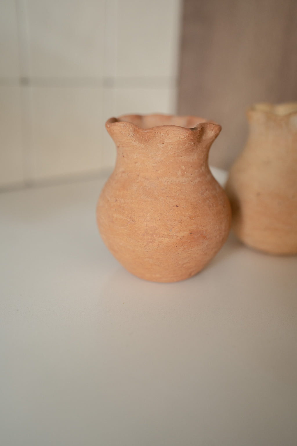 Set van 2 kleine vaasjes