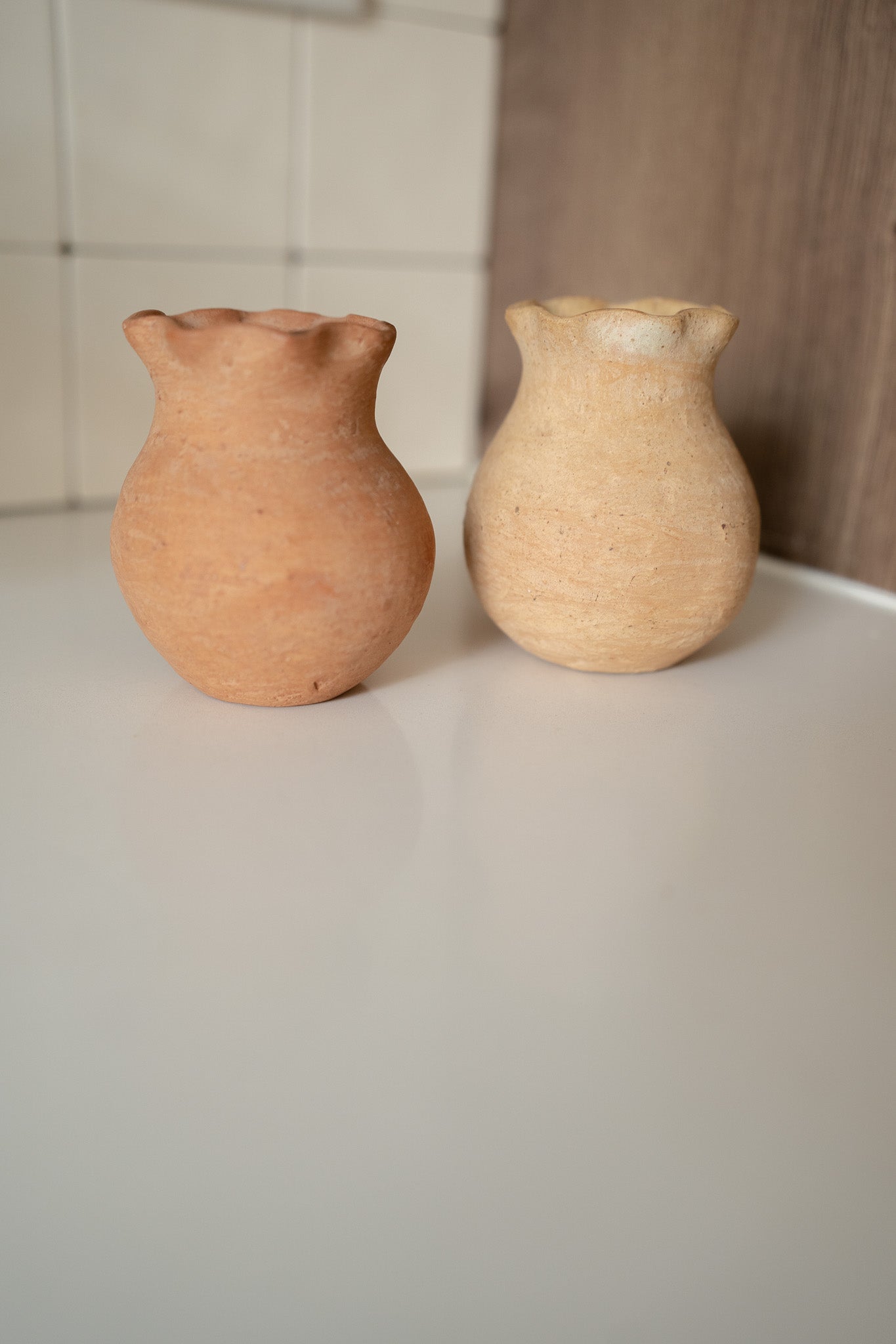 Set van 2 kleine vaasjes