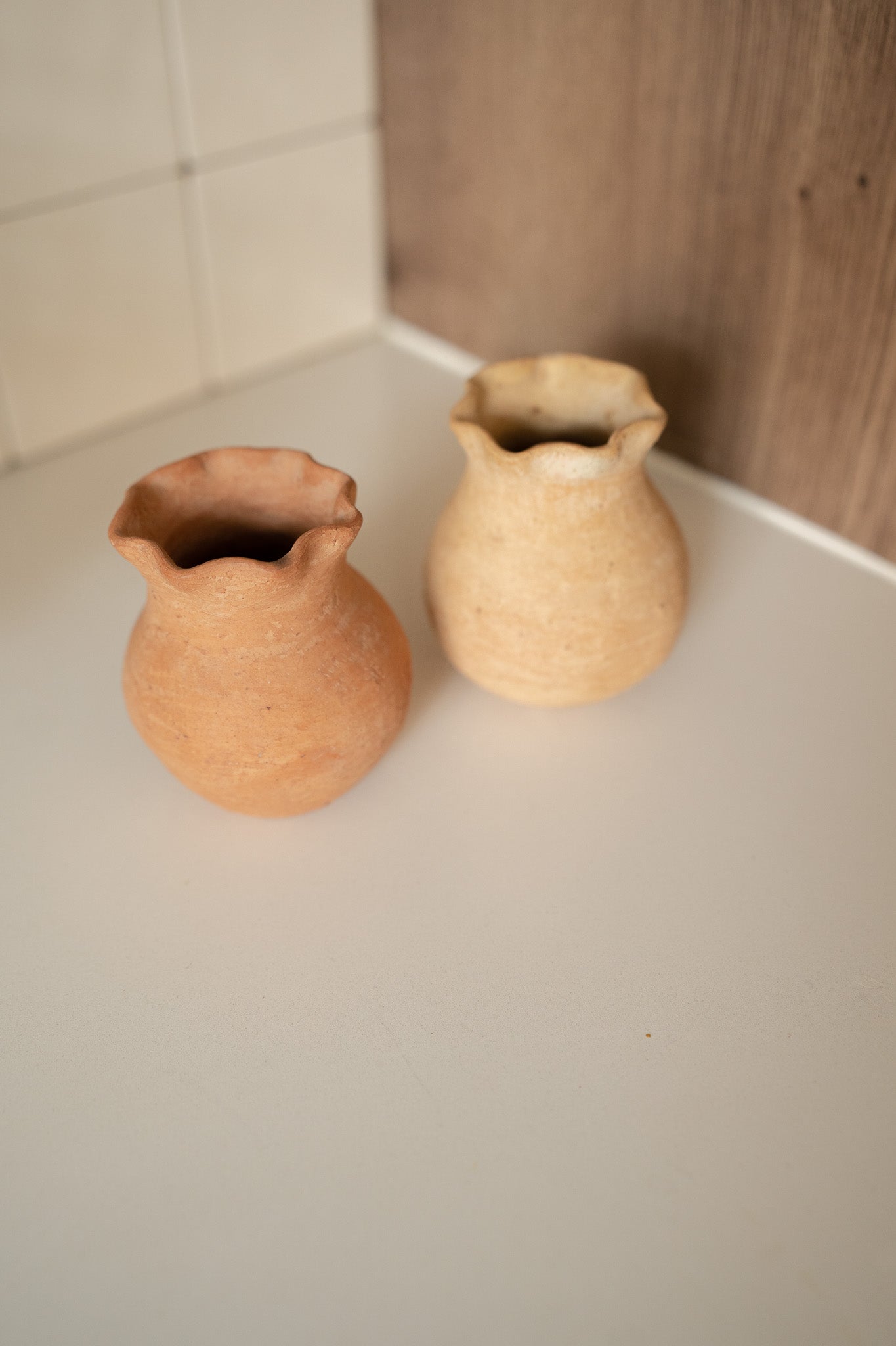 Set van 2 kleine vaasjes