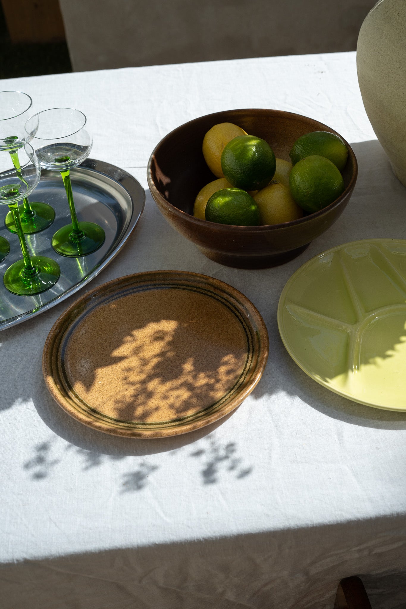 Set van 6 ontbijtborden