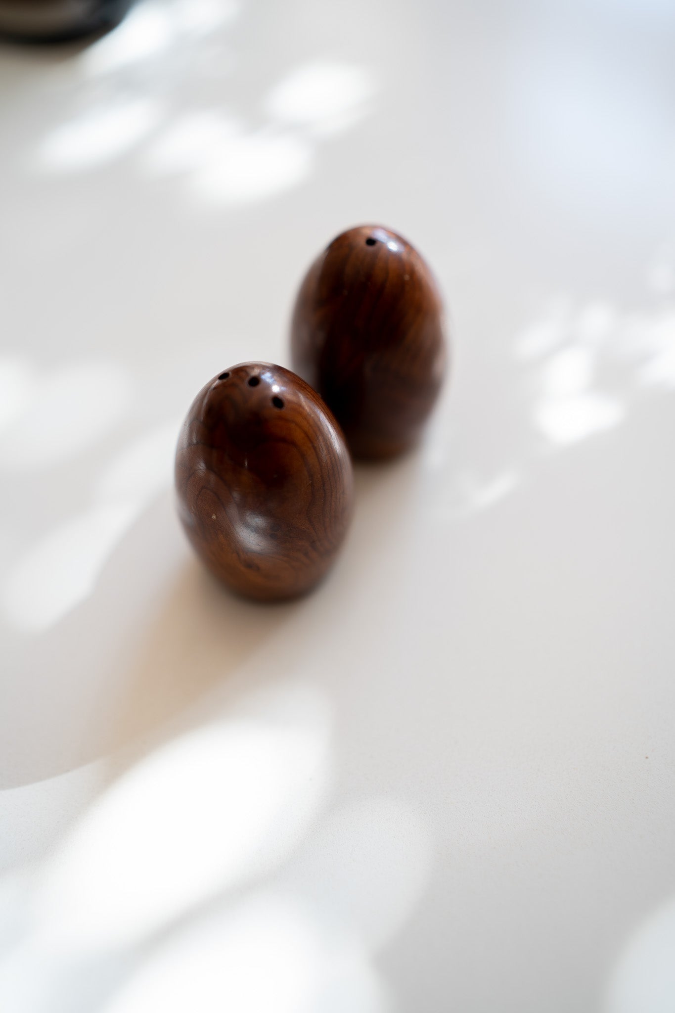 Houten peper & zoutstel