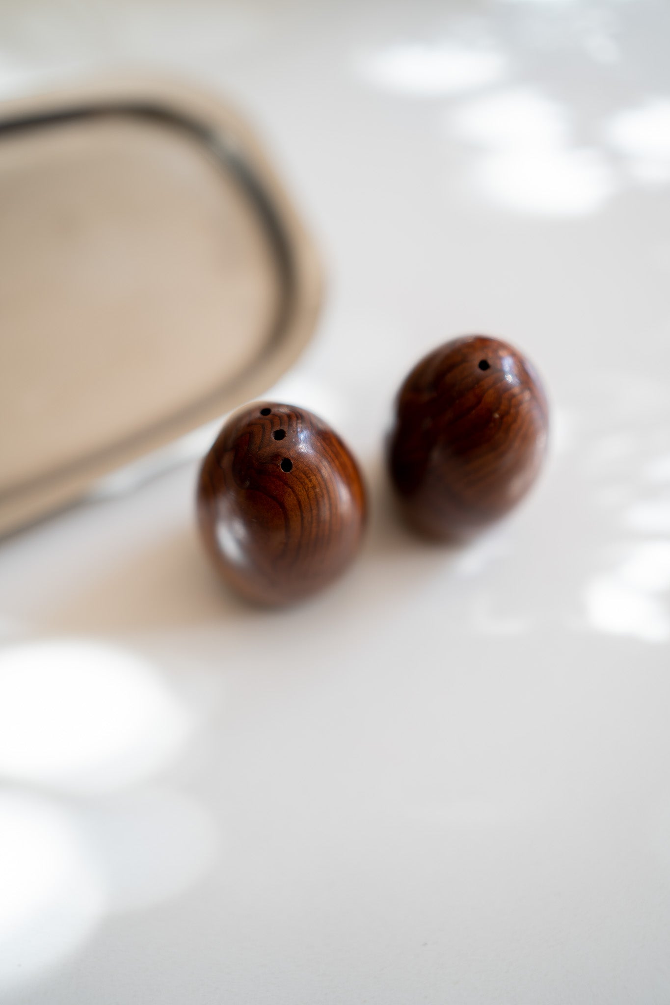 Houten peper & zoutstel