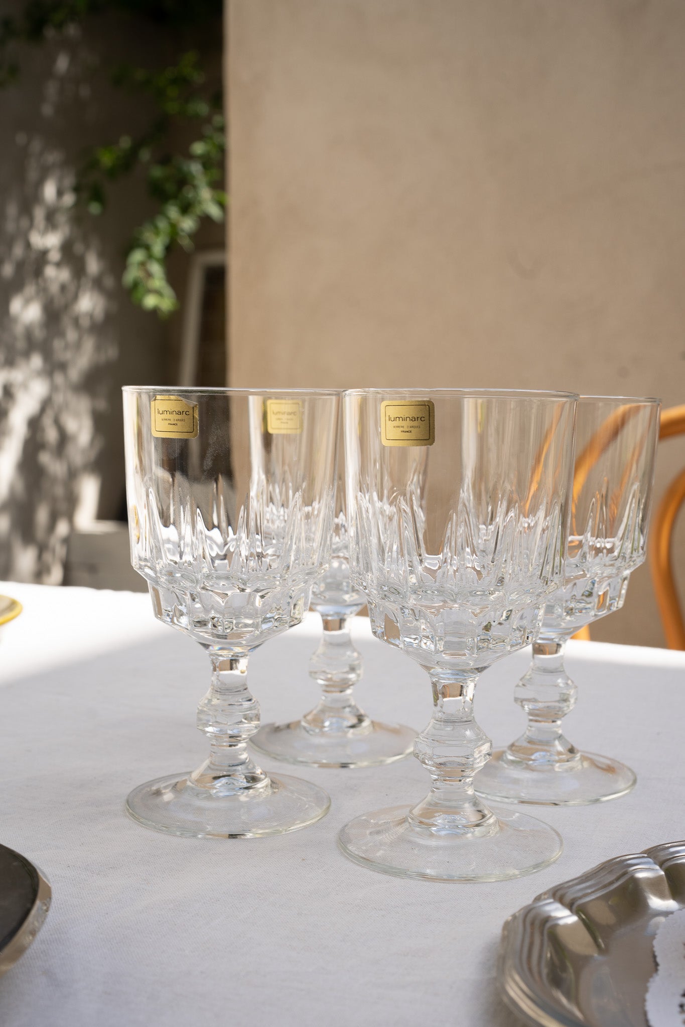 Set van 4 wijnglazen Luminarc