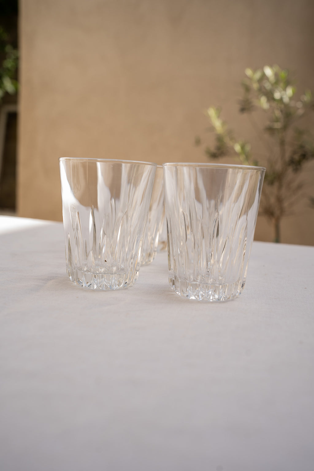 Set van 6 waterglazen