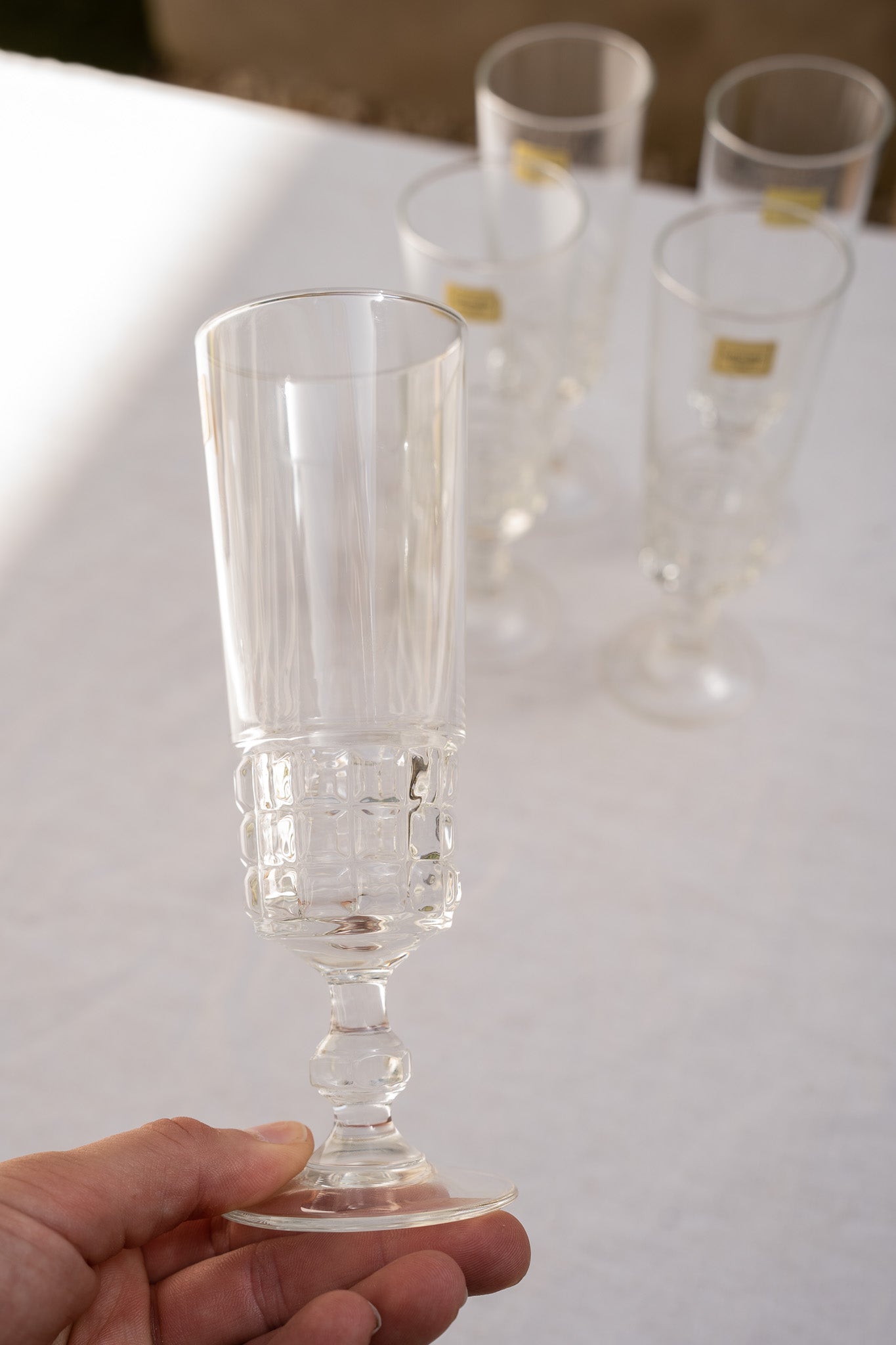 Set van 5 champagne flutes Luminarc