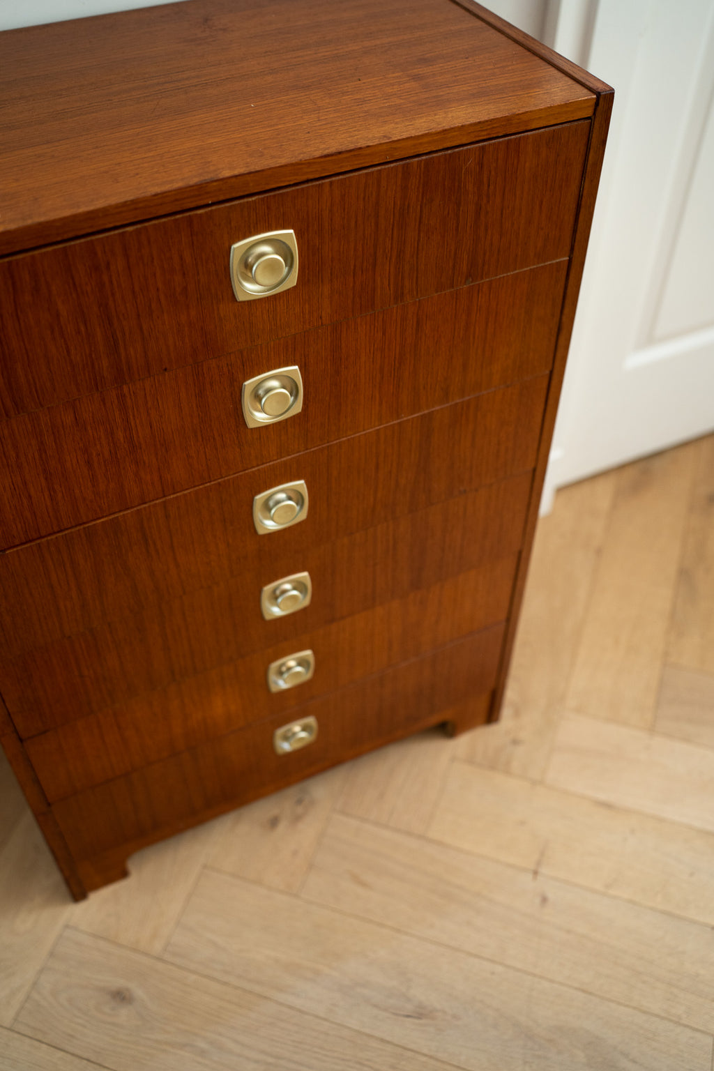 Vintage teakhouten ladekast