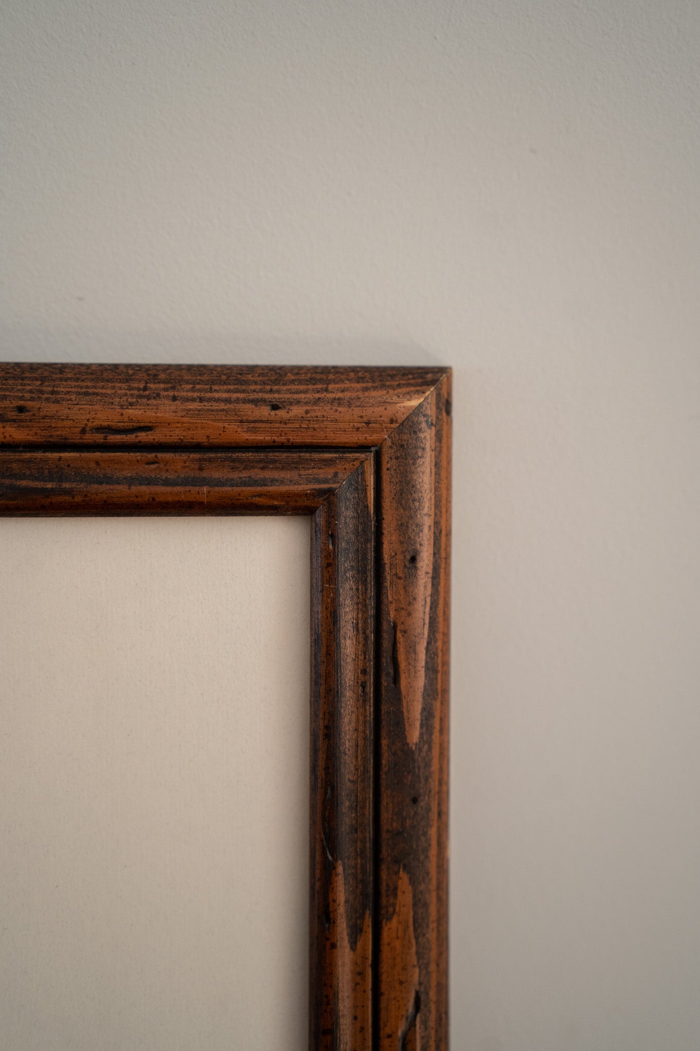 Grote houten lijst