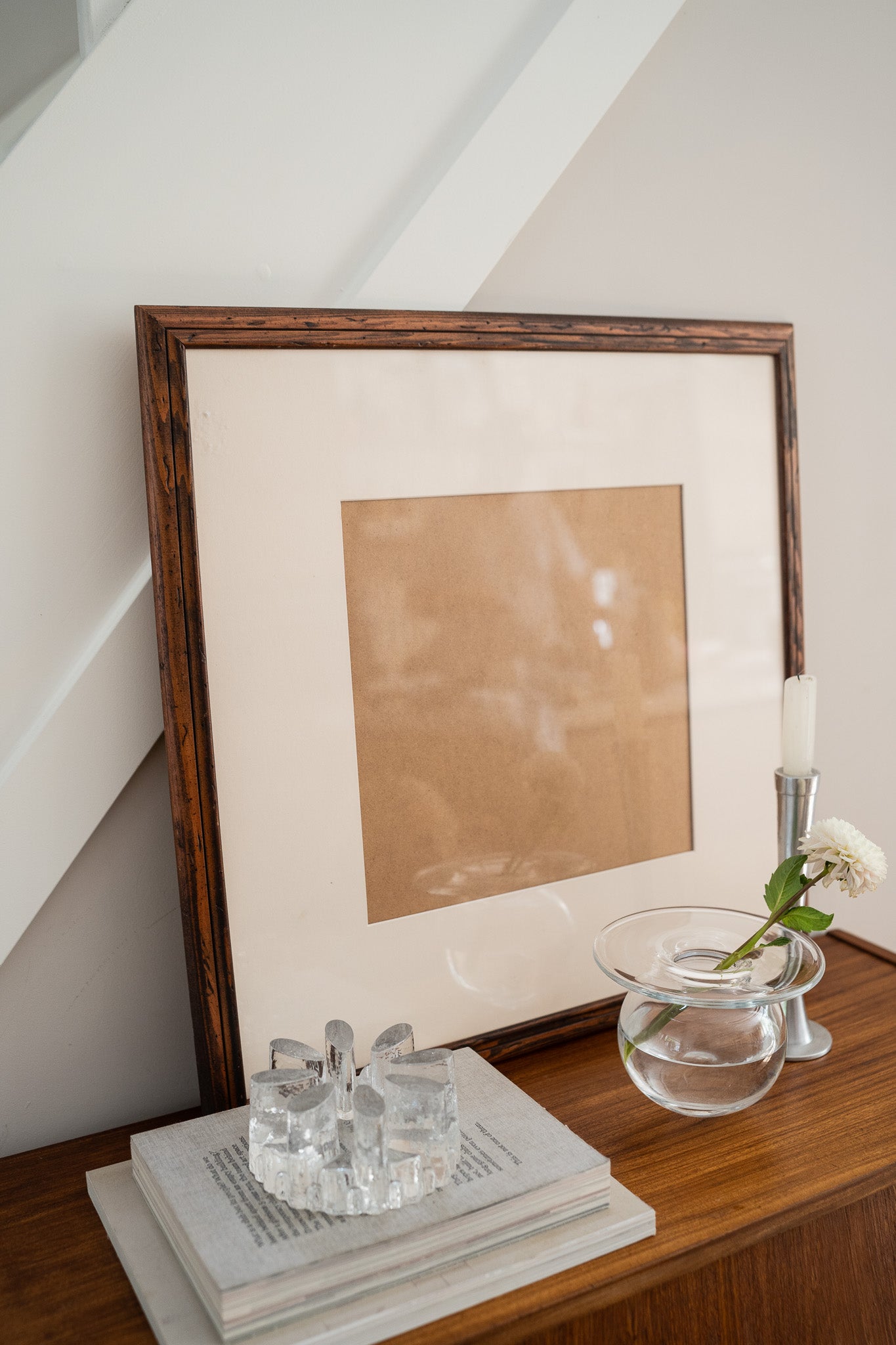 Vintage Glasdesign Georgeshutter theelichthouder