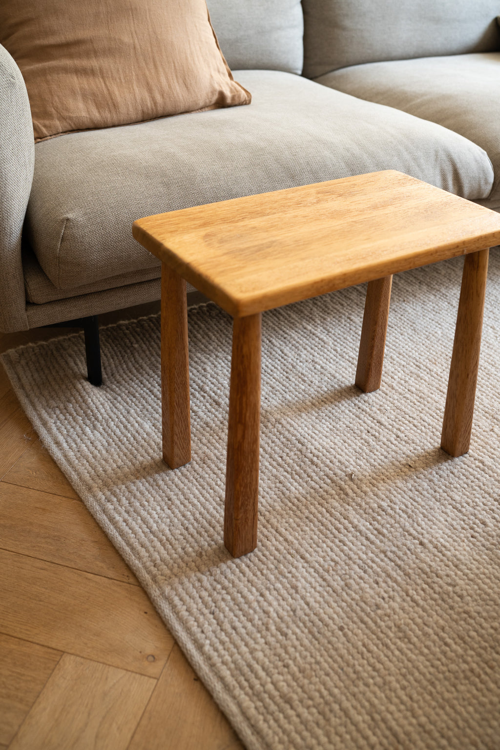 Houten bijzettafel