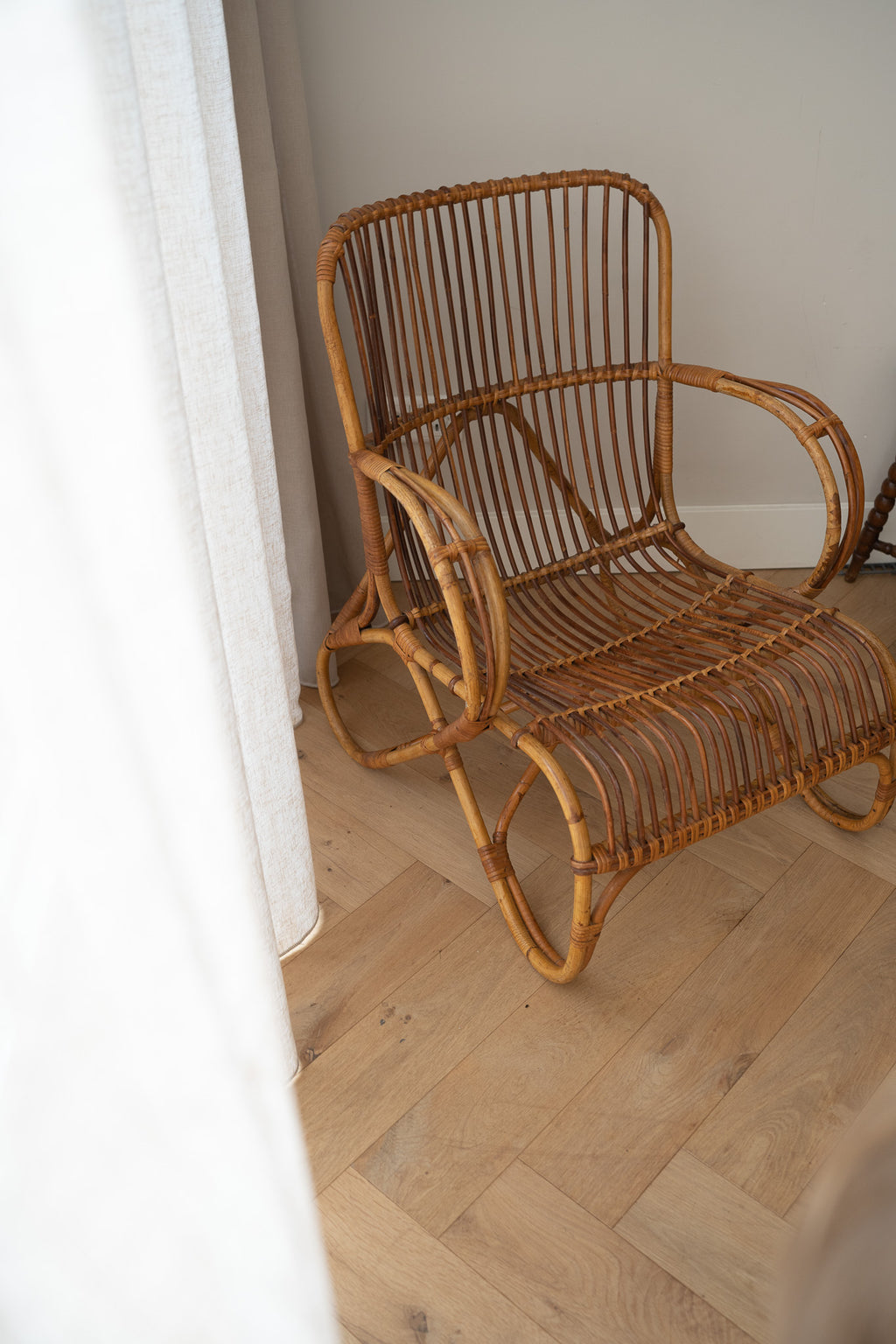 Rotan Lounge Stoel Van Dirk Van Sliedregt Voor Rohé