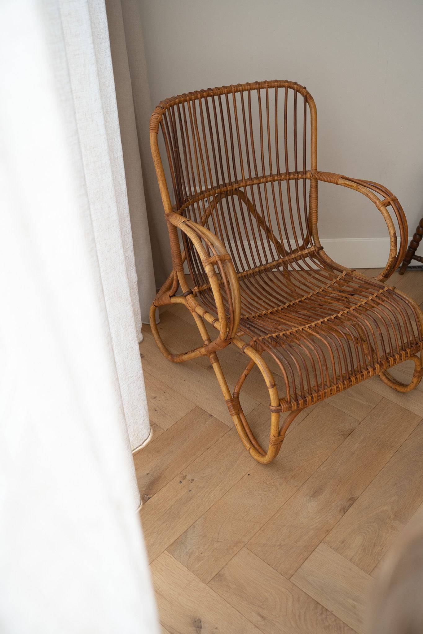 Rotan Lounge Stoel Van Dirk Van Sliedregt Voor Rohé