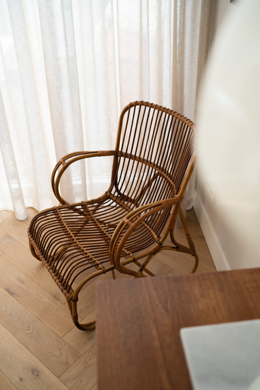 Rotan Lounge Stoel Van Dirk Van Sliedregt Voor Rohé