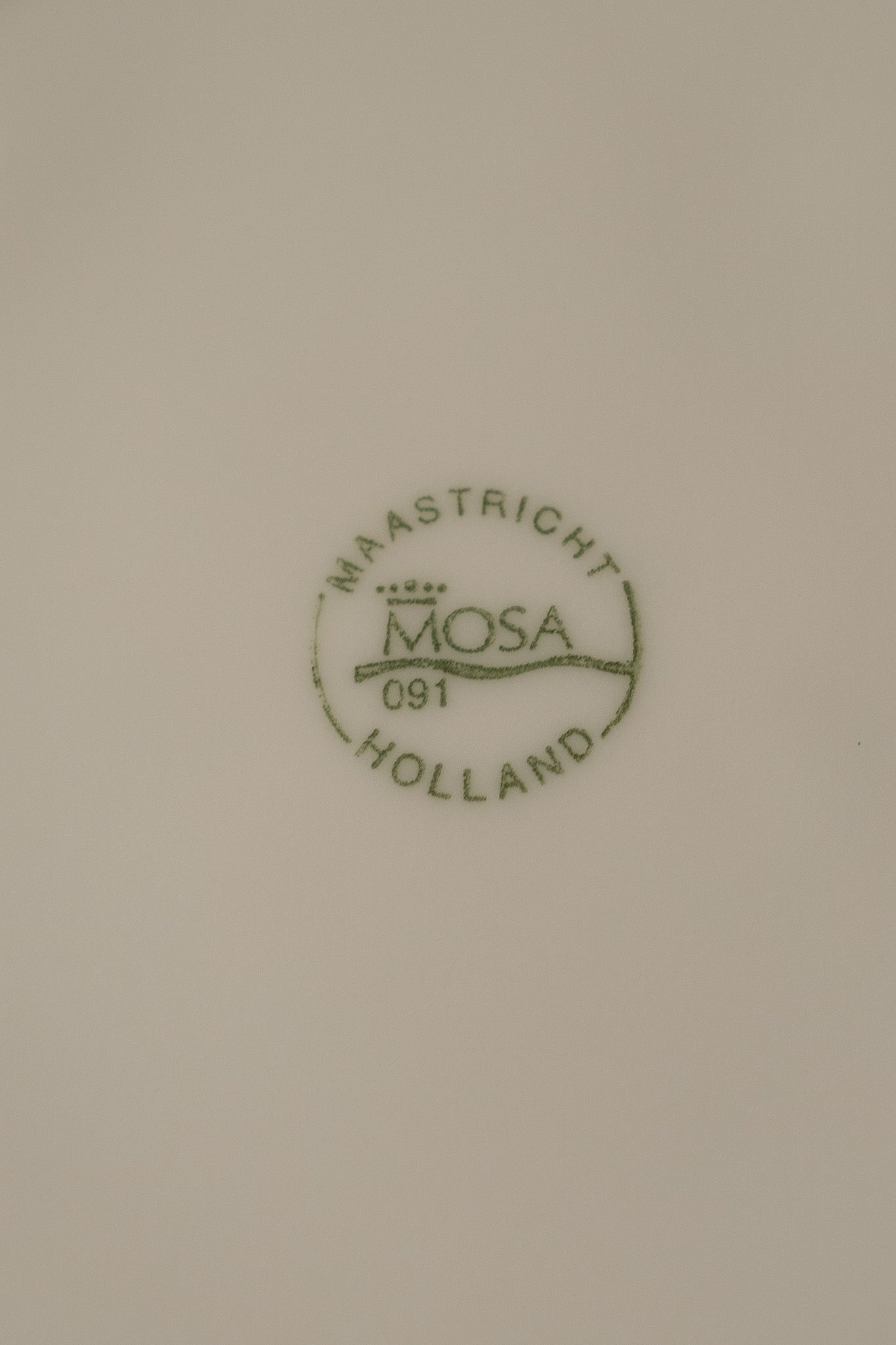 Set van 4 ontbijtbordjes Mosa Maastricht