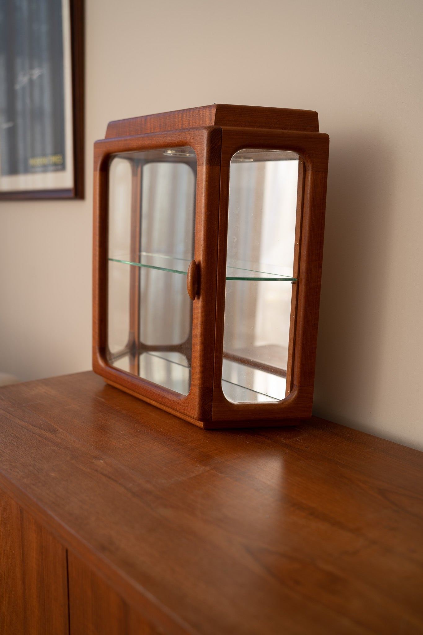 Vitrinekast mid century