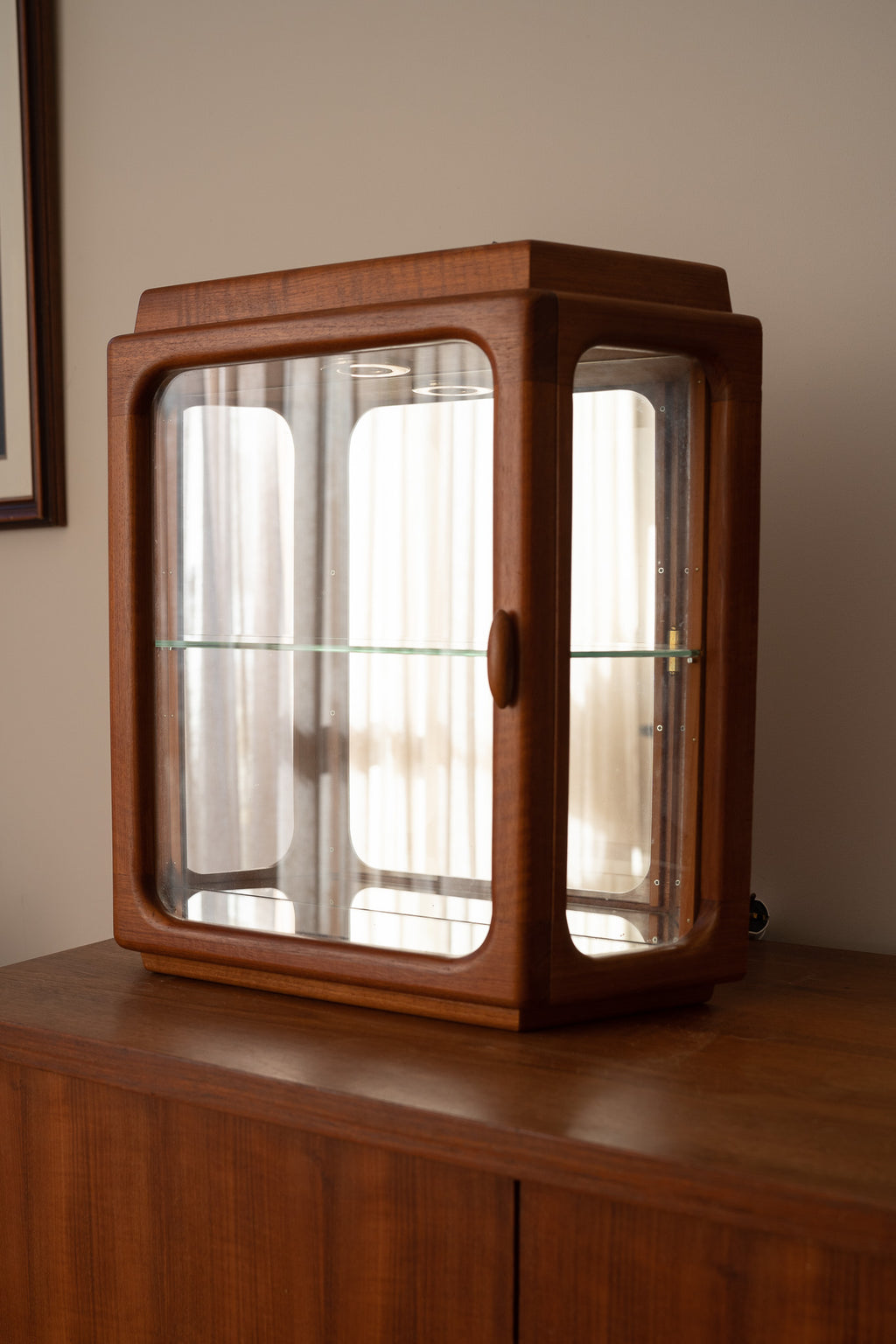 Vitrinekast mid century