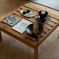 Vintage Grenen Salontafel 1970s